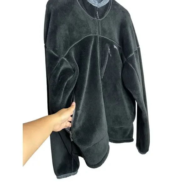 Patagonia R4 Polartec Men's ReTool Fleece Black Full Zip Sweater Jacket Size XXL - Picture 4 of 9